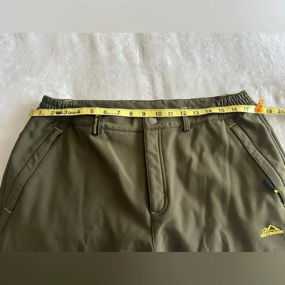 Magcomsen men’s pants 5 zip pocket for cold weather. Sz 36 waist